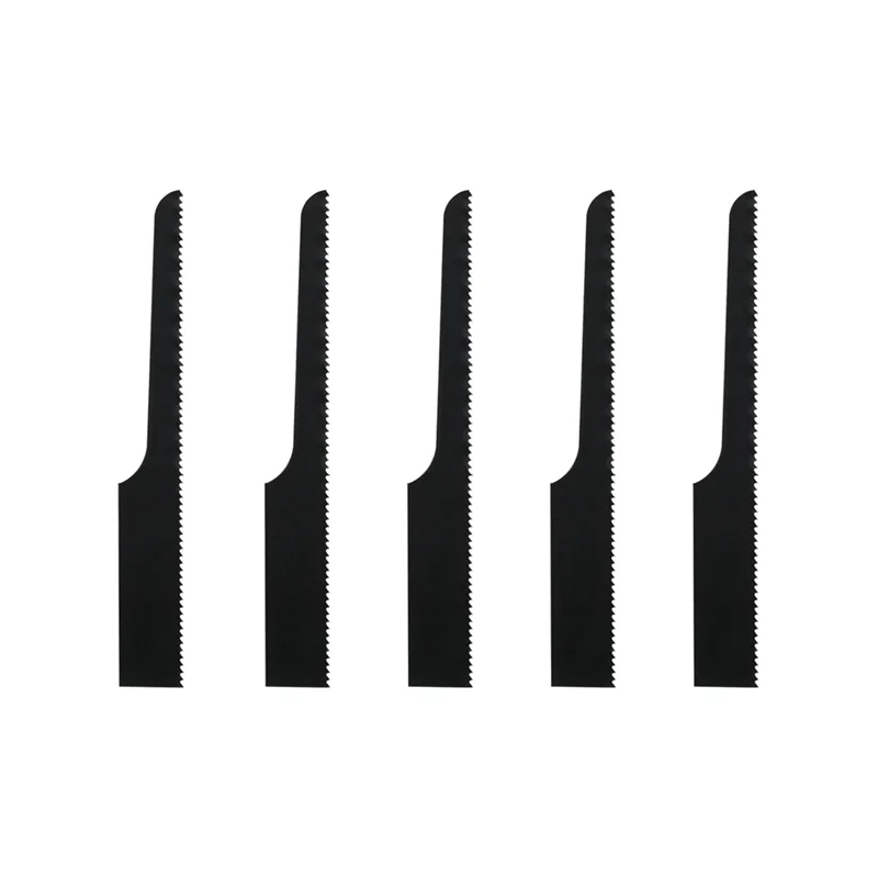 

A43F-Reciprocating Air Saw Blades, 18T Reciprocating Air Bi-Metal Saw Hacksaw Blades Tools For Metal, Wood, Cutting - 5Pcs