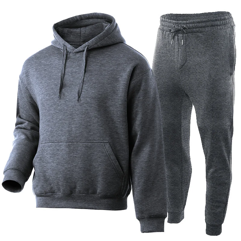 Hoodie Pants 2 Piece Sets Basketball Pullover Men’s Clothing Sweatshirt Tracksuit Women Sportswear Clothes for Men Tracksuit Men