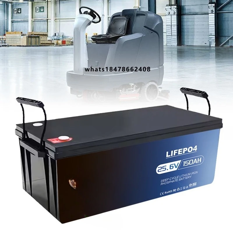 Solar floor cleaner Electric vehicle battery 24v lithium battery 200ah