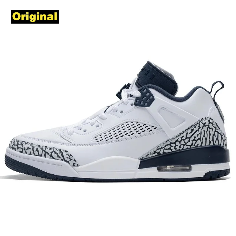 Zapatos de hombre de marca Nike 2024 otoño nuevos zapatos de baloncesto bajos JORDAN SPIZIKE FQ1759-104