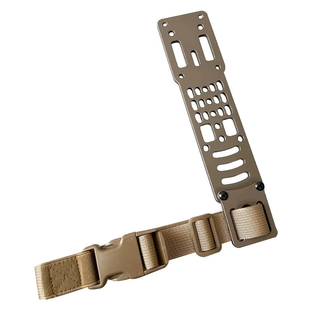 Metal Modular Pistol Holster Adapter Compatible QLS Platform Holster Drop Leg Band Hunting Airsoft Quick Pull Draw
