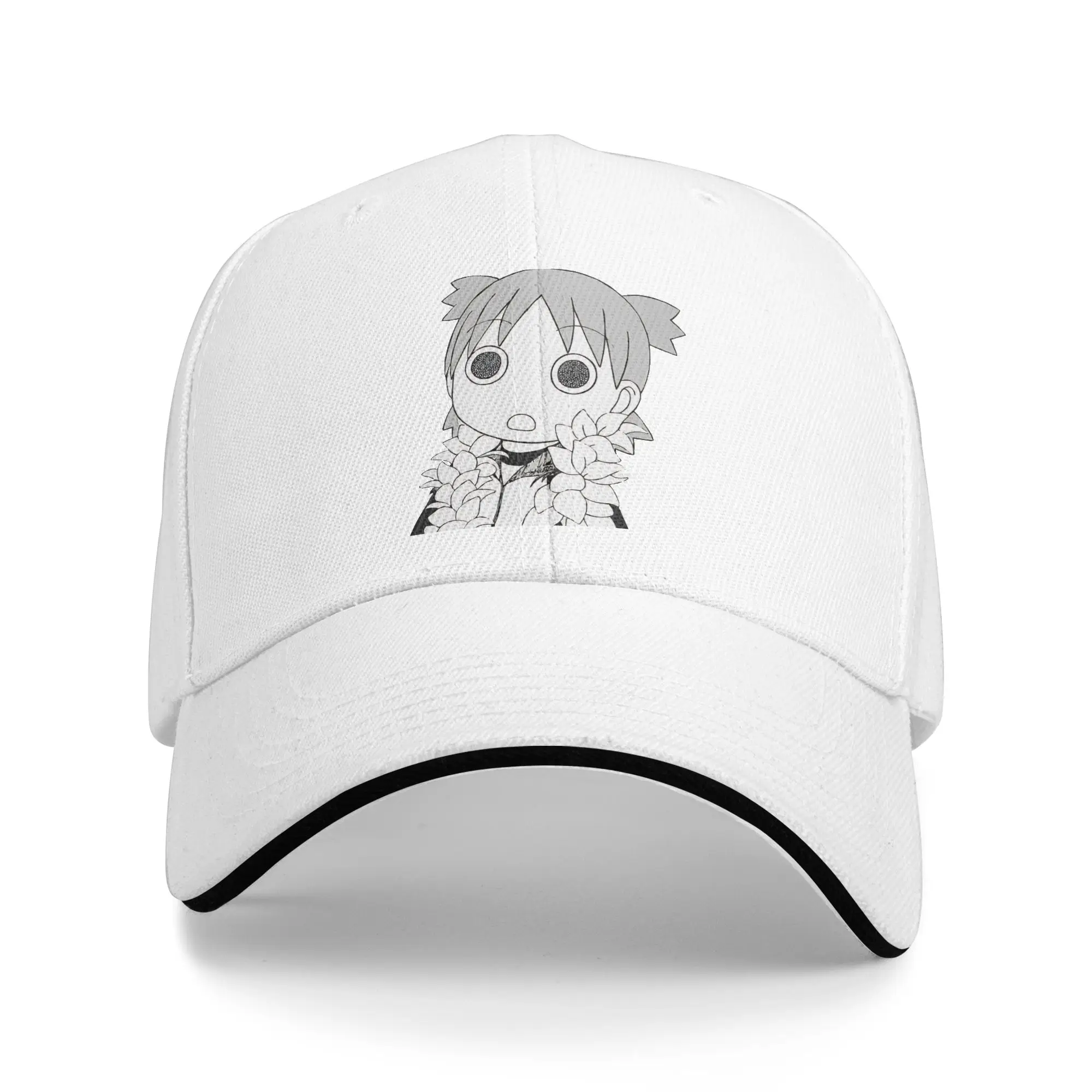 Azumanga Daioh Shocked Yotsuba Sandwich Cap Adult ,Hip-Hop,Baseball Caps  Hats Adjustable Snapback Caps Sun Caps Autumn Caps