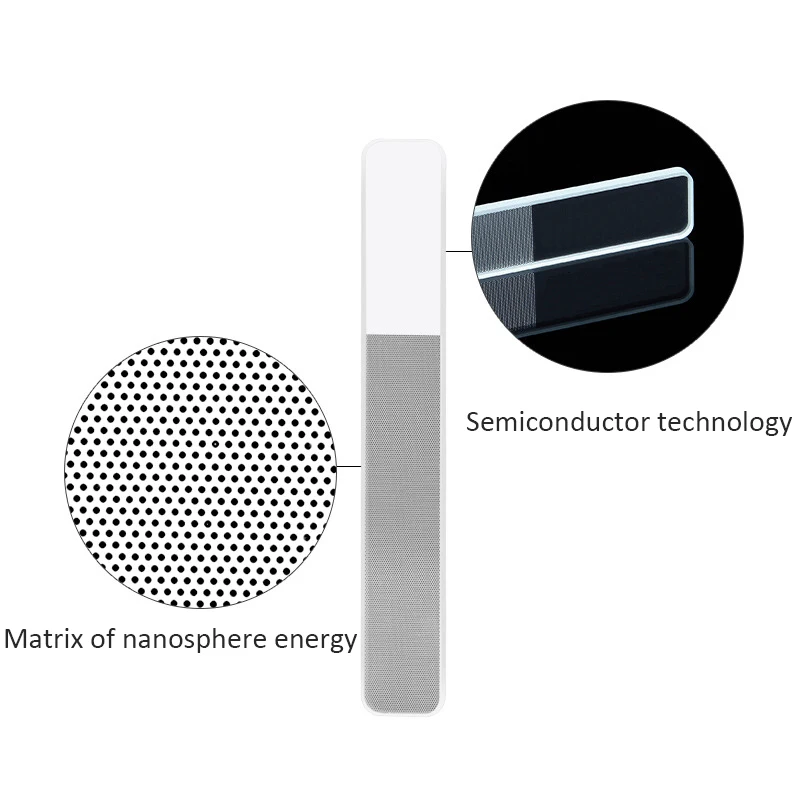 4 ألوان نانو مسمار ملف تقليم لفتاة مسمار مانيكير المهنية الرملي شفافة تلميع الزجاج أدوات الديكور ملف الأظافر