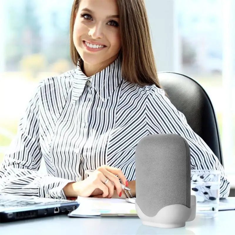 Wall Mount Stand For Google Nest Audio Smart Speaker Sound Box Holder Support Bracket Builtsin Cable Manager Speaker Accessories image 3