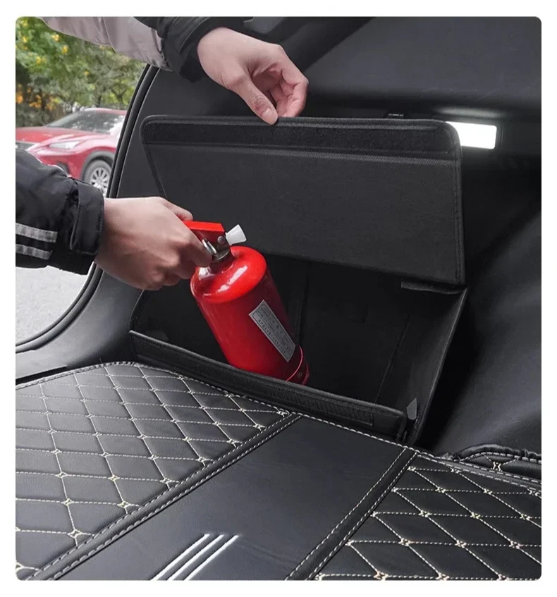 For Geely XingyueL Trunk Organizer Monjaro Stroage Box Grand Koleos Stowing Tidying Modification Car Interior Accessories