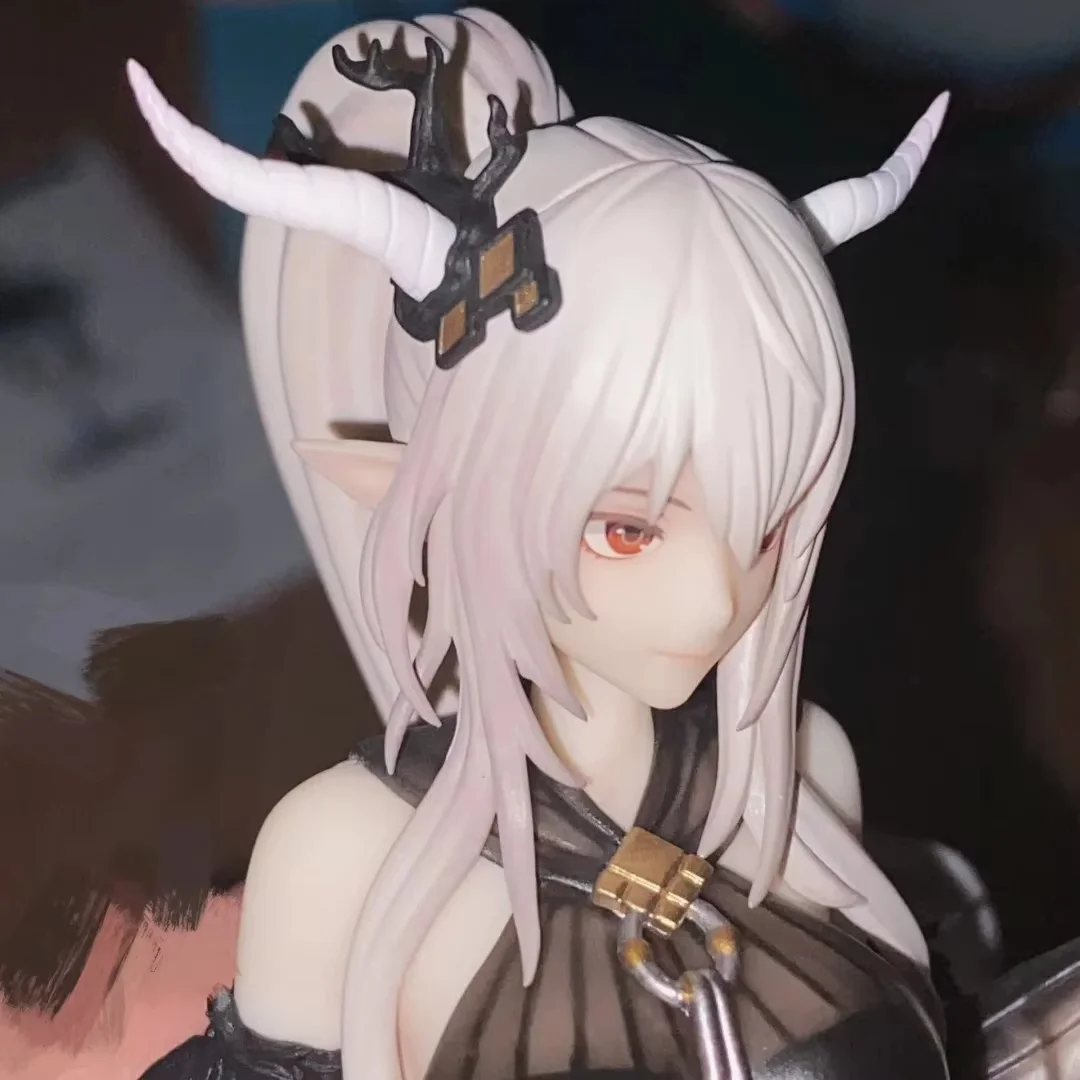 Arknights brilhando verão maiô figura de ação anime colecionável com ornamentos feitos à mão elemento secundário limite brinquedo