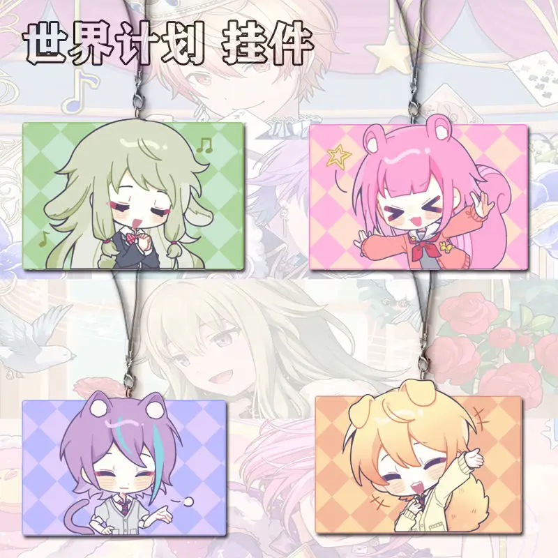 

Anime Project Sekai Tenma Tsukasa Otori Emu Cosplay Cartoon Fashion Mobile Phone Strap Acrylic Keyring Pendant Gifts