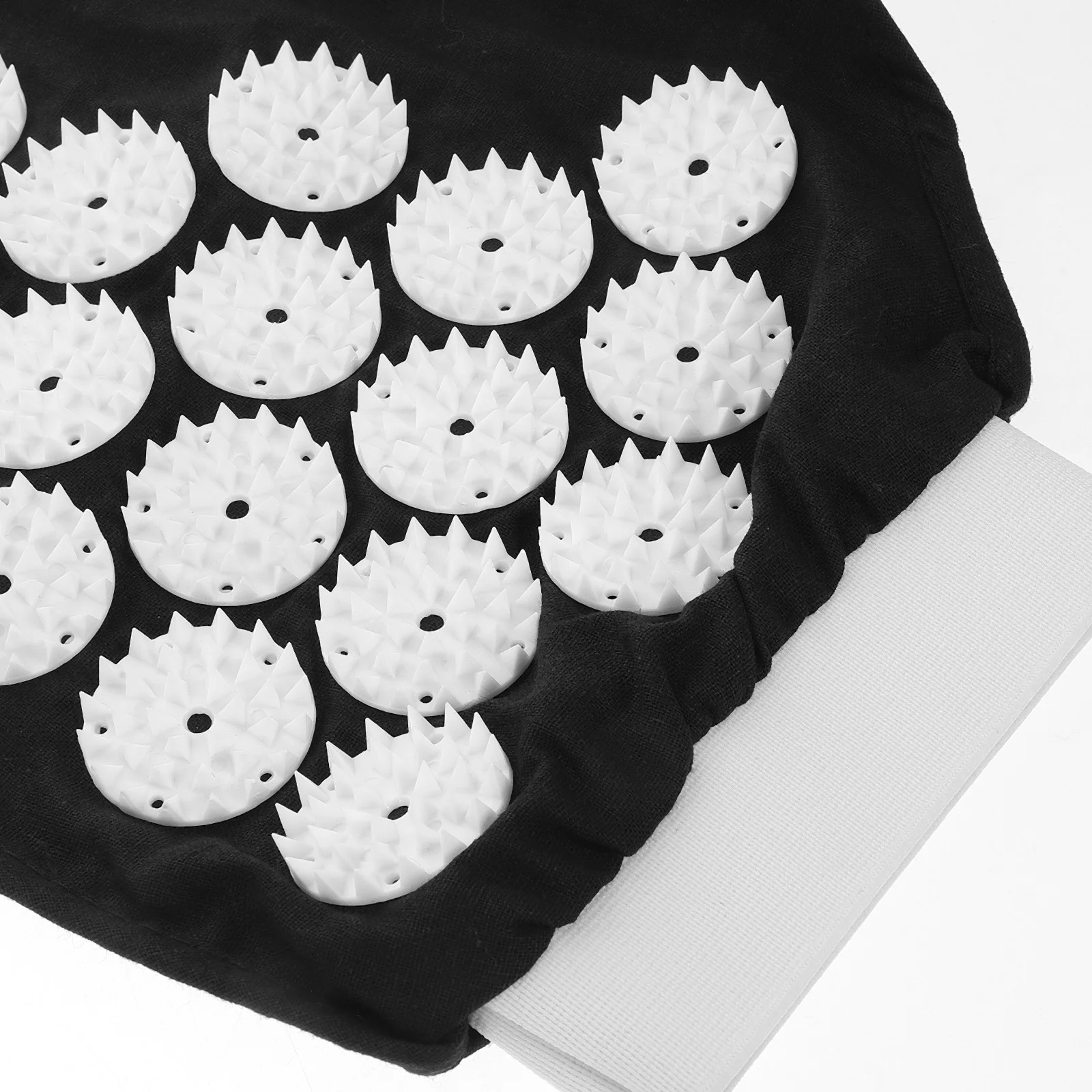 1쌍의 핸드헬드 지압 장갑 마사지 장갑 스파이크 포함 스트레스 완화 인체공학적 디자인 홈 운동 회복용