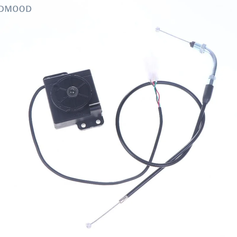 12V-99V Electric Motorcycle Scooter Accelerator Unit With Cable Line Set For Universal Throttle Grips