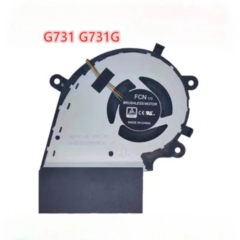 FORNew CPU Fan GPU Fan Voor ASUS ROG Strix G731 G731G G731G DFS5K 12304363   L DFS5 K 12115491   L DC5V koeler KOELVENTILATOR