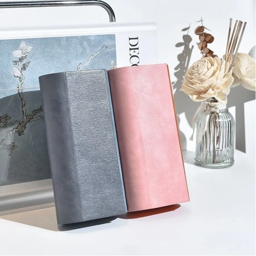 Double Layer Double Eyeglasses Case PU Leather Large Capacity Sunglasses Box Waterproof Scratch Resistant Eyeglasses Holder Men