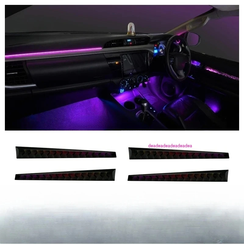 

Освещение окружающего освещения «CARDI» Системы освещения 18 в 1 для удобного вождения в салоне Hilux Revo