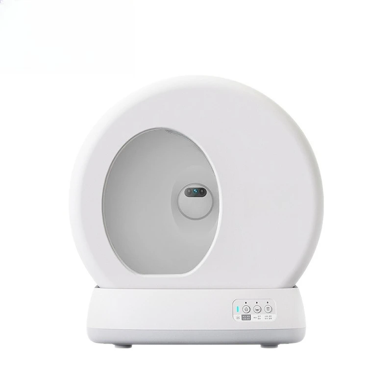 

Smart electric cat litter box, automatic shit shoveling cat toilet, with camera