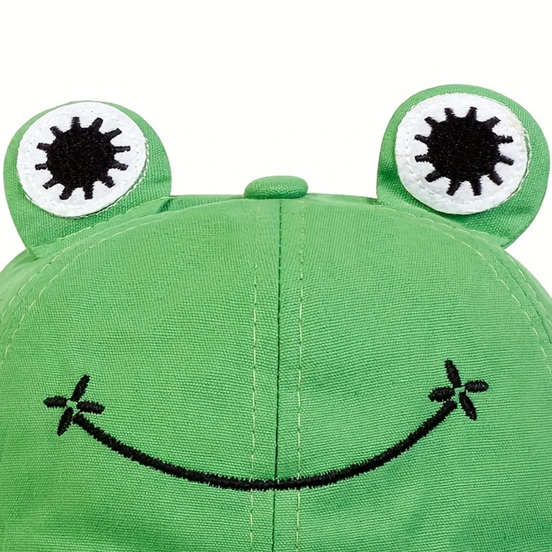 Children Cute Frog Style Personality Bucket Hats Fishermen Caps Outdoor Casual Cap Sunscreen Hat For Boy Girl