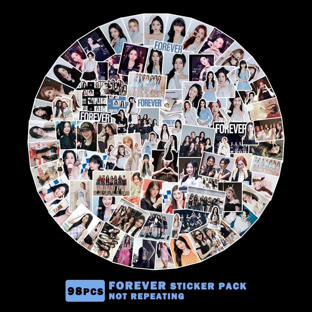 Kpop BABYMONSTER Stickers New Album FOREVER HD Printd Waterproof Sticker DIY Deco Notebook Stationery HARAM AHYEON Fans Gifts