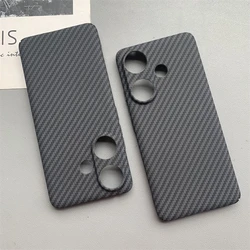 Case For Poco F6 Case PC Carbon Fiber Texture Pattern Matte Hard Back Cover For Xiaomi Poco F6 5G Redmi Turbo 3 Slim Thin Bumper