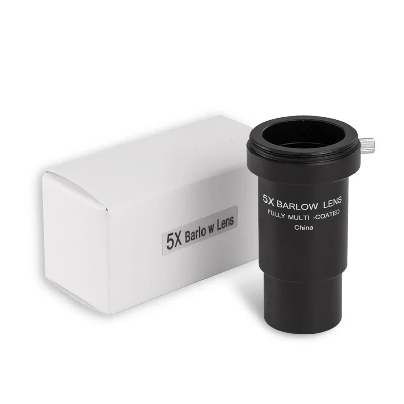 5X Magnifier Achromatic High Magnification Astronomical Telescope Accessories All Metal with M42 Thread To Connect SLR