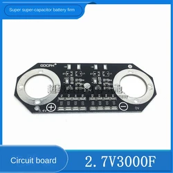 Super capacitor 2.7v3000f maxwell capacitor circuit board voltage regulator balance board super capacitor