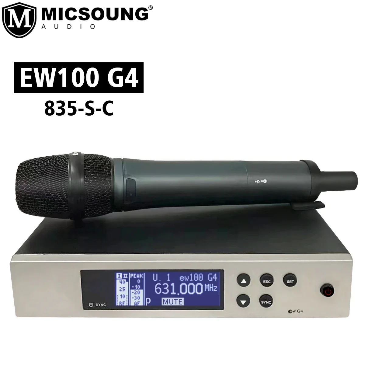 EW 100 G4-835-S-C Versatile Wireless Dynamic Cardioid Microphone System