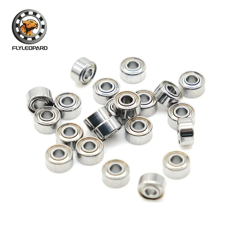 Precision ABEC-7 (2PCS) Miniature Bearing MR52ZZ 2x5x2.5 mm Bearing Steel High-speed Toy Motor Model Small Bearing