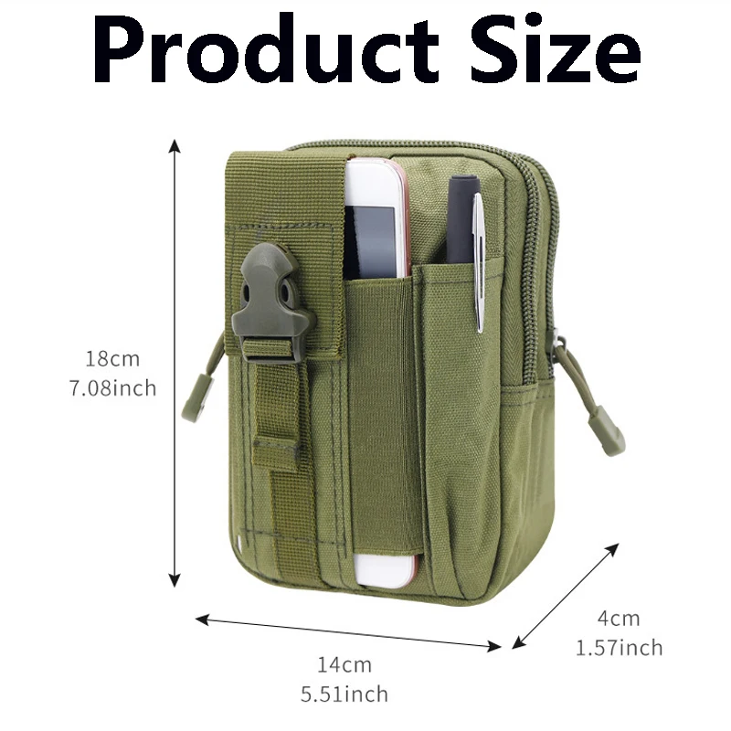 التكتيكية مول الخصر الحقيبة التمويه ركوب قاطرة التكتيكية حزام طماق حقيبة حزمة مراوح الصيد التخييم الرجال EDC أداة أكياس