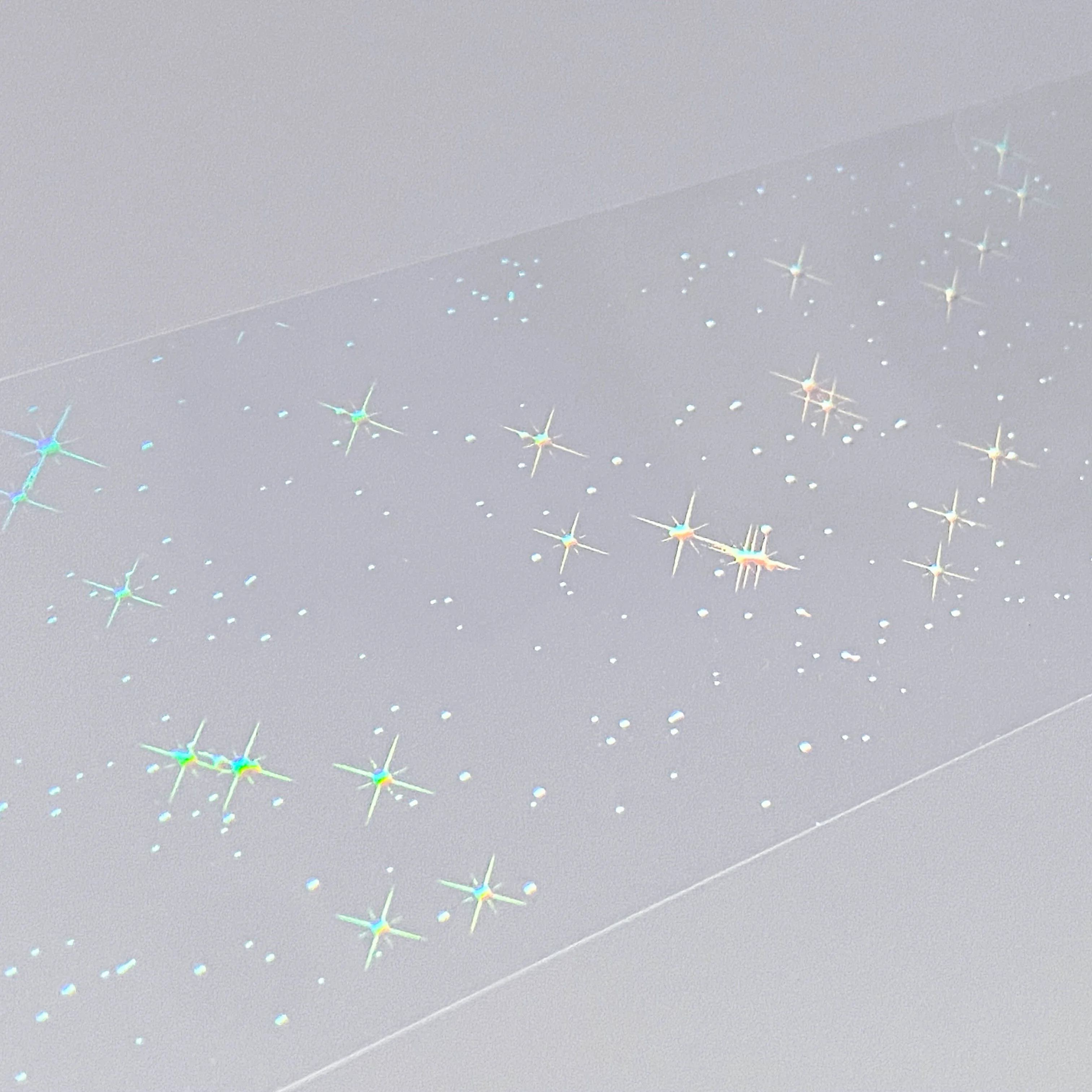 Shiny Stars Card Stickers PET Washi Tape