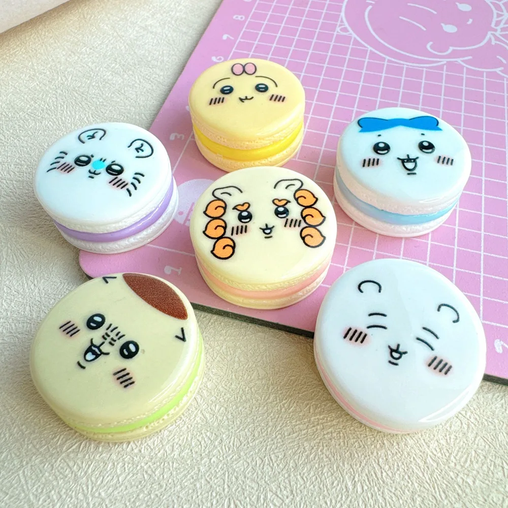 5pcs 3D Burger Cute Wawa cartoon resin flatback cabochon diy crafts materials kid handmade jewelry charms