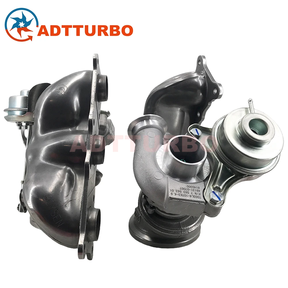 

TD03 N54 Pair Turbocharger 49131-07030 49131-07040 49S31-07067 Turbine Parts 49131-07208 for BMW 7er 2008/10-2015/12 F01, F02,