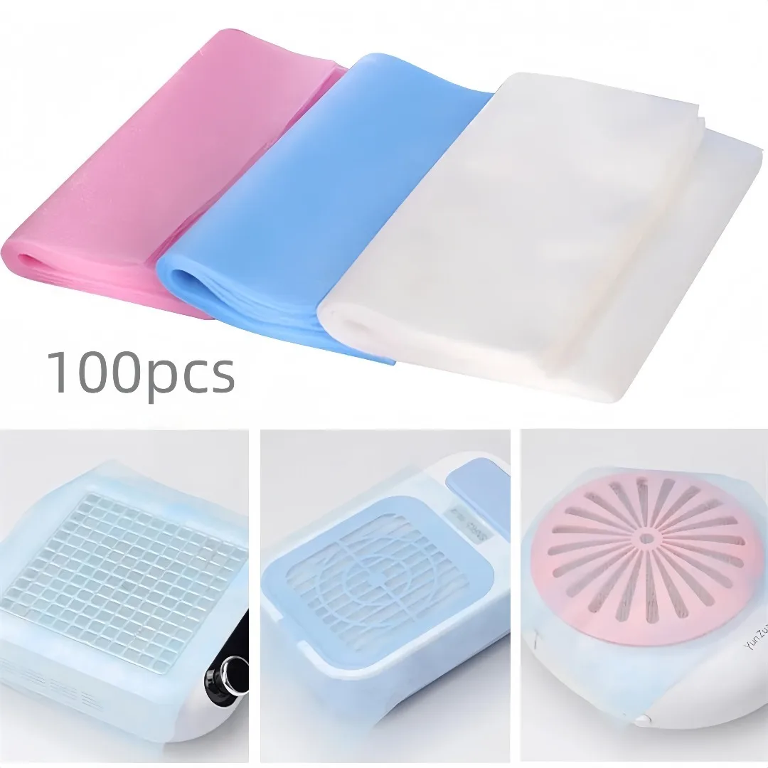 100 قطعة مسمار الفن فراغ تصفية القطن الغبار عزل ورق فلتر مكنسة كهربائية تصفية شاشة مكنسة كهربائية أدوات تنظيف #1