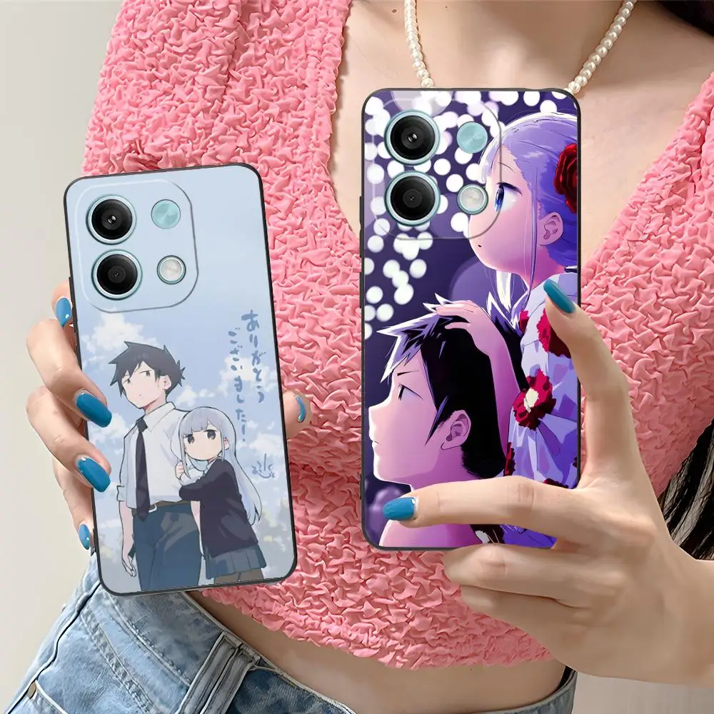 

Чехол для телефона Hakarenai Aharen Reina для Xiaomi Redmi Note 14 13 12 11 A5 3 2 1 Pro Plus 4G 5G с цветным принтом, роскошный чехол