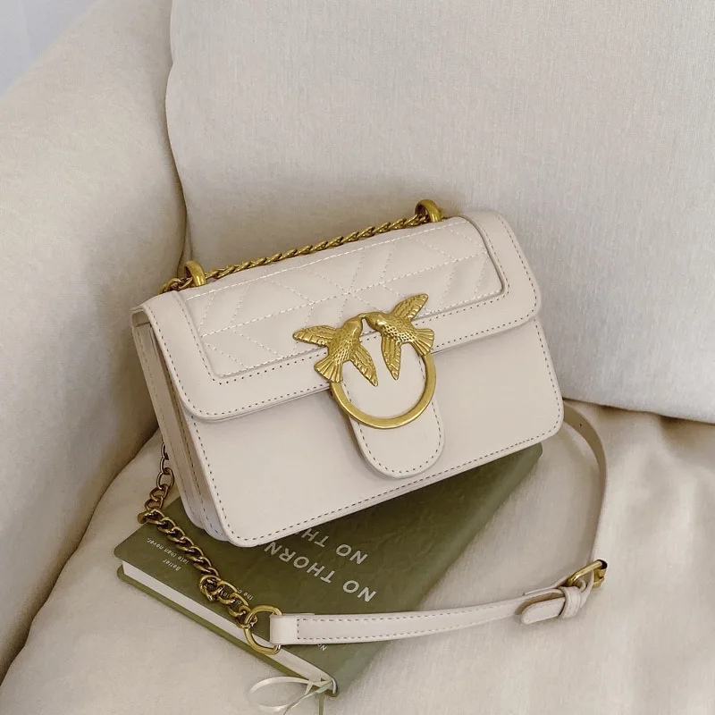 

2025 Trendy Korean Small Square Bag - Fashion Chain Versatile Shoulder Bag