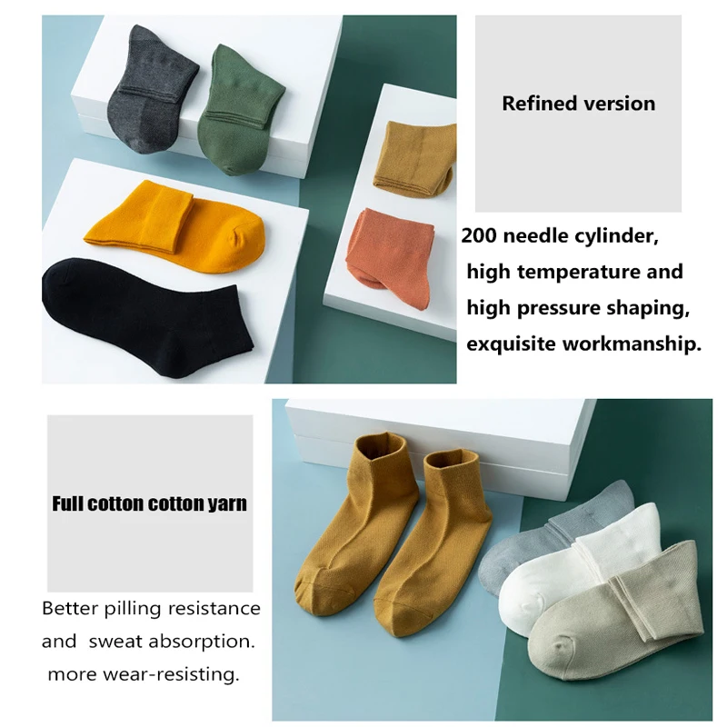 5 Pairs/Lot Women Cotton Socks Pure Color Breathable Mesh Candy Color Comfortable Women Socks Simple Fashion Gift Socks 2022 NEW