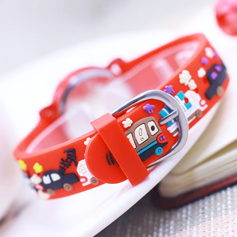 new children's boys girls fashion cool Excavator car cartoon quartz wrist watches little kids students birthday holiday gifts