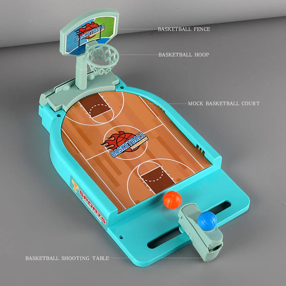 Mini jeu de table de basket-ball de bowling, jouets de football, kit de jeu de doigt, activités d'intérieur, jouets de bureau pour enfants, fête amusante pour enfant