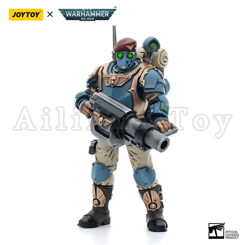 JOYTOY 1/18 Action Figure 40K Tempestus Scions Command Squad Anime Military Model