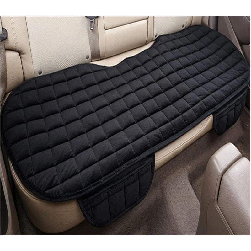 3PCS Plush Car Seat Cover Anti Scratch Automotive Seat Protector Cushion Auto Front/Rear Seat Pad Universal for Sedan SUV