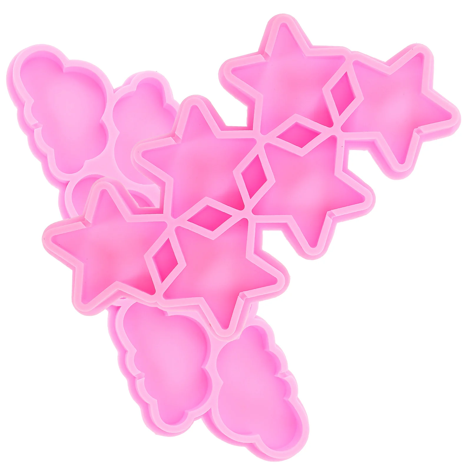 

2pcs Chocolate Clay Mold Silicone Baking Molds Candy Halloween Dessert Ice Cube Soap Making Creative Fondant Mold for baking