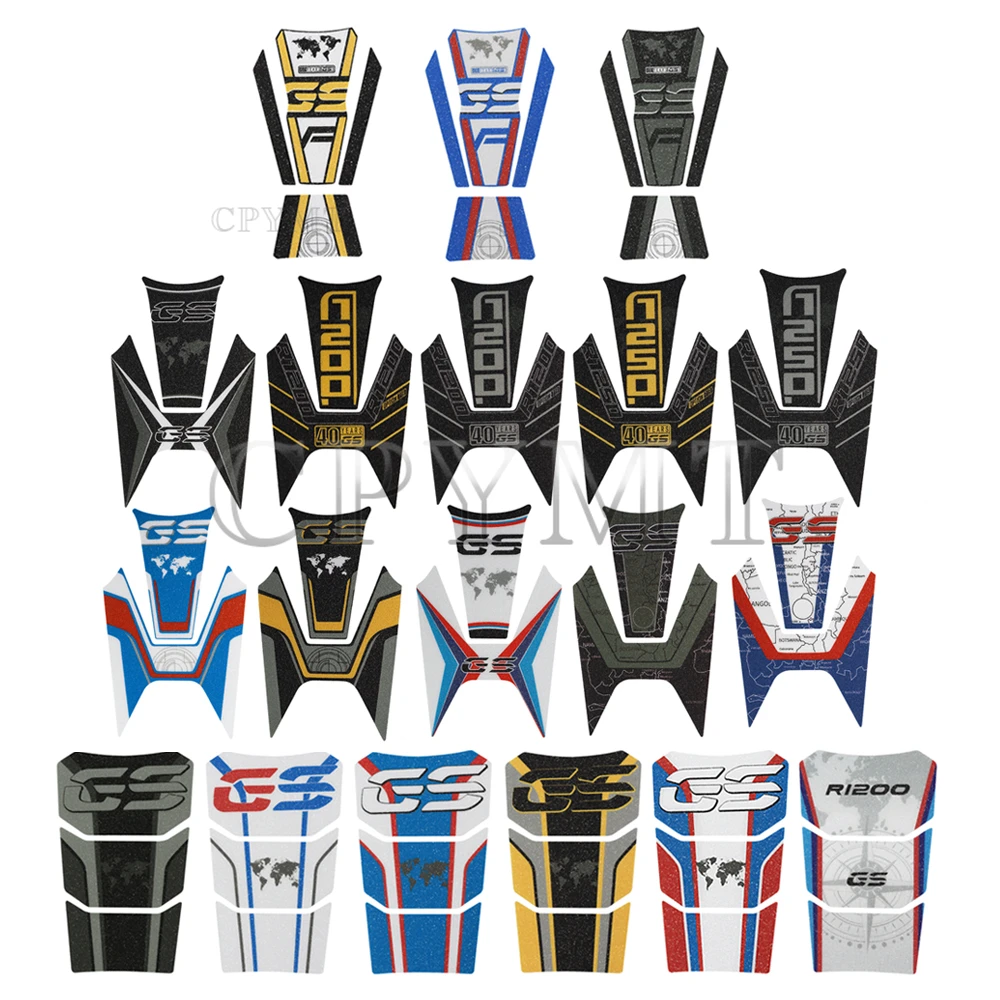 

Motorcycle Tank Pad Frosted Sticker 40 years Decal Fit for R1200GS Adv LC 14-19 R1250GS Adv 19-23 R1250GS F750GS F850GS 18-22