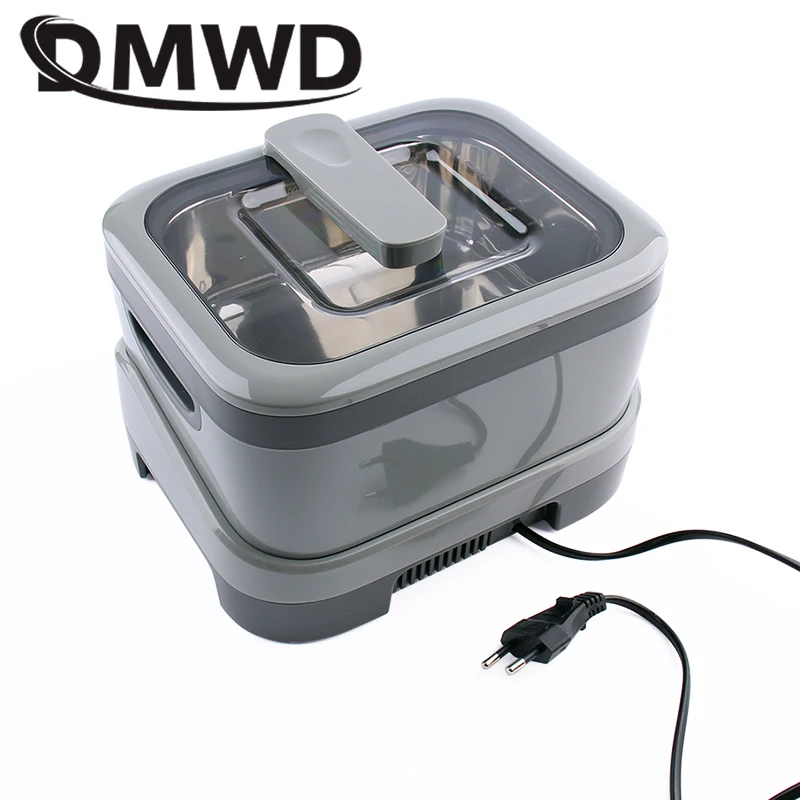 Digital Ultrasonic Cleaner Washer Bath Tank Basket Timing Degas Watches Glasses Jewelry Denture Ultrasound Wave Cleaning Machine