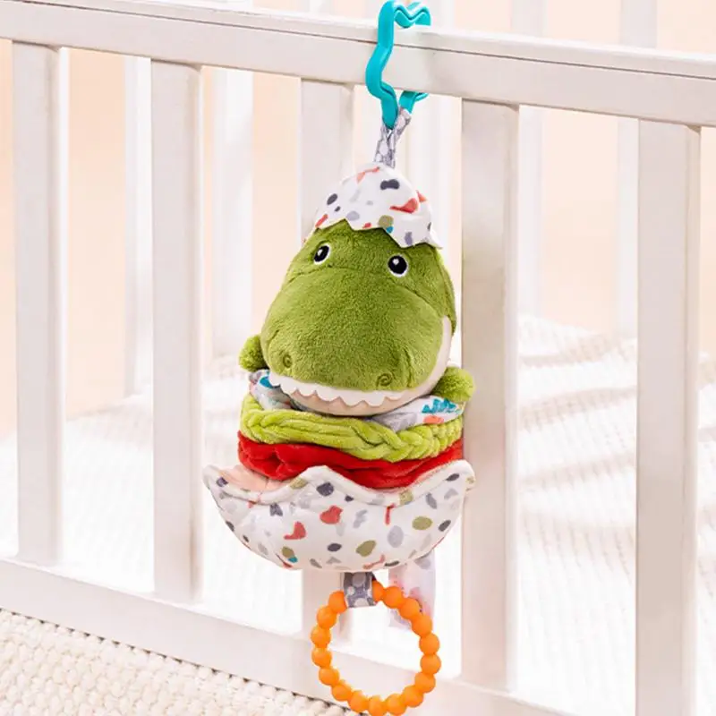 Stroller Rattle Early Development Musical Toy Car Seat Stroller Activity Crib Rattles Teether for 0-12 Months Old Baby Girl