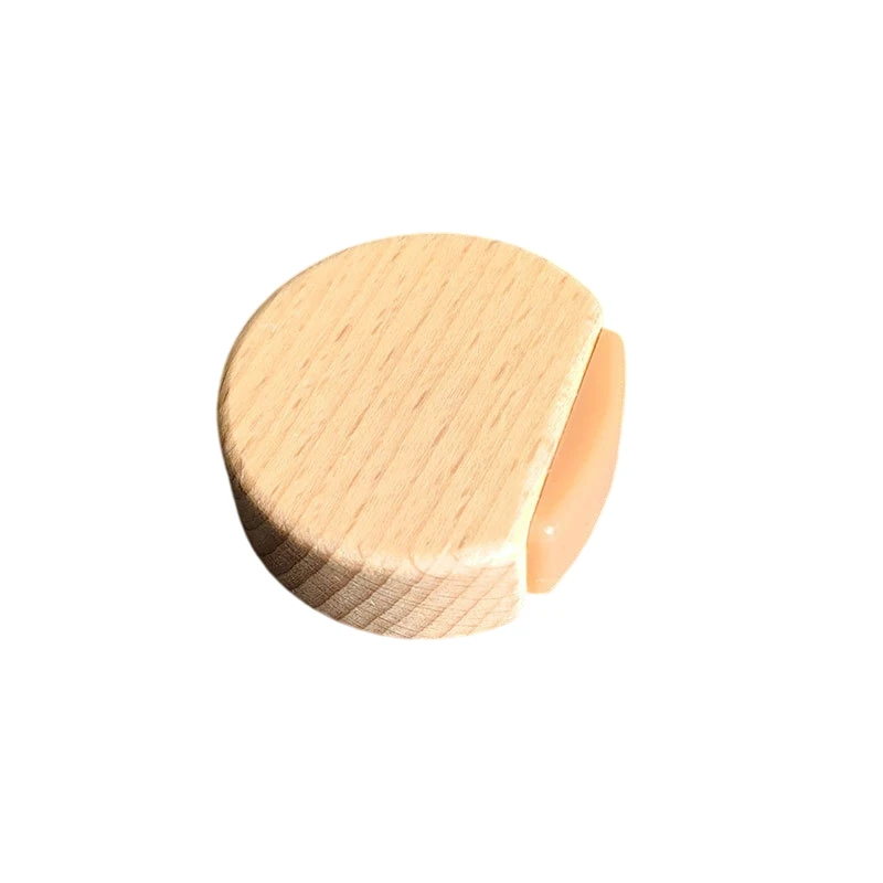No-Drill Wooden Silent Door Stopper Wall Protector Fixed Bedroom Door And Anti-Collision Limit