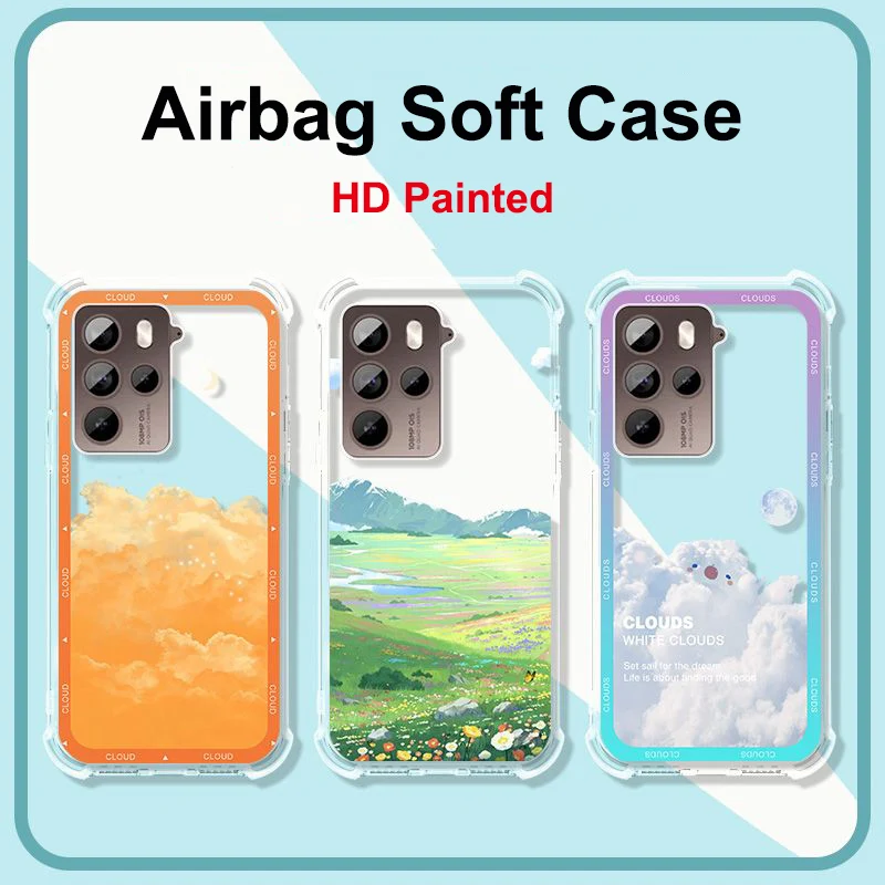 Carcasa anticaída para HTC U24 Pro 5G, funda transparente de silicona TPU suave delgada para HTC U23 Pro, funda a prueba de golpes para Desire U22 Pro