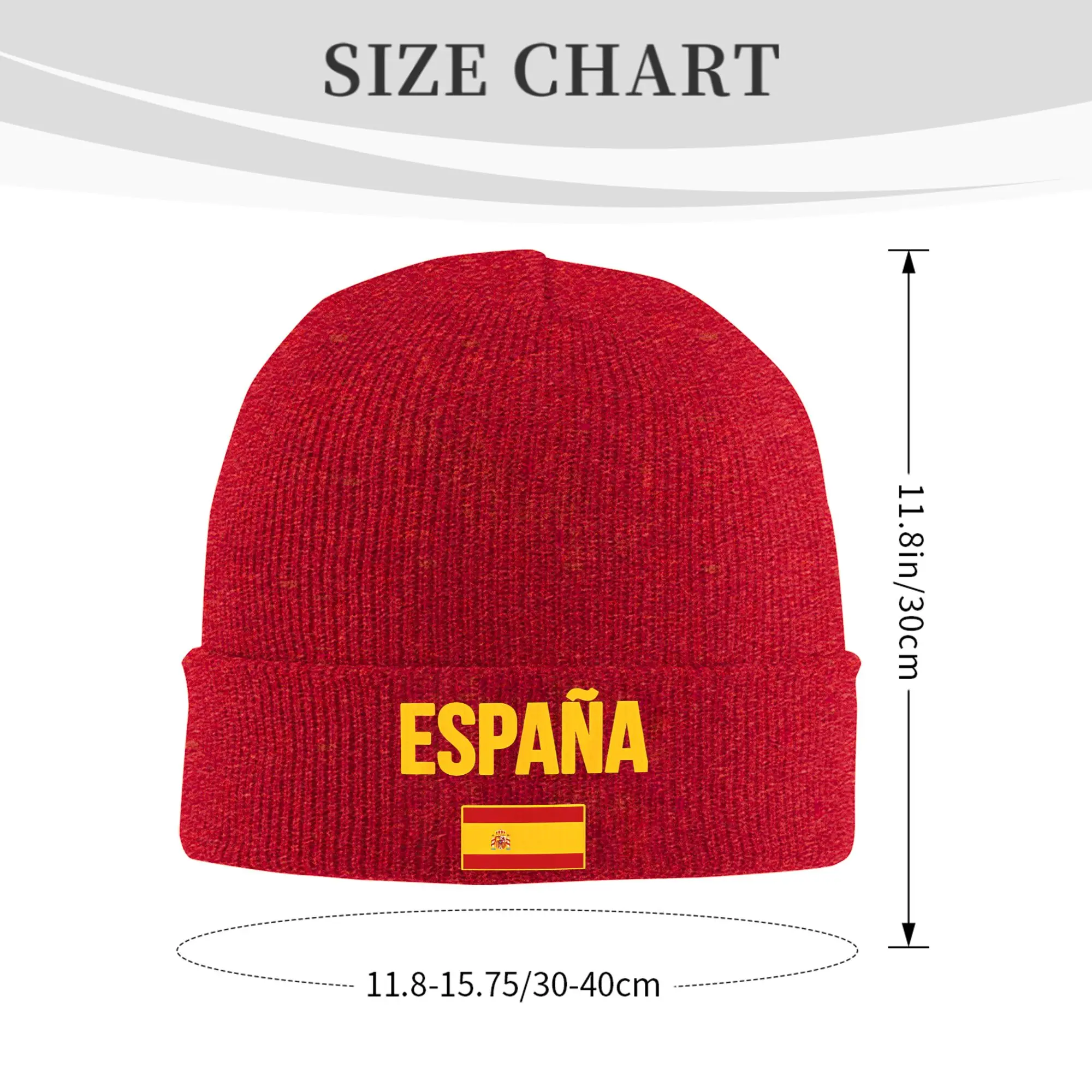 Make Spain Great Again Knit Hat Beanies Autumn Winter Hat Warm Unisex  Casual  Cap for Men Women Gift,