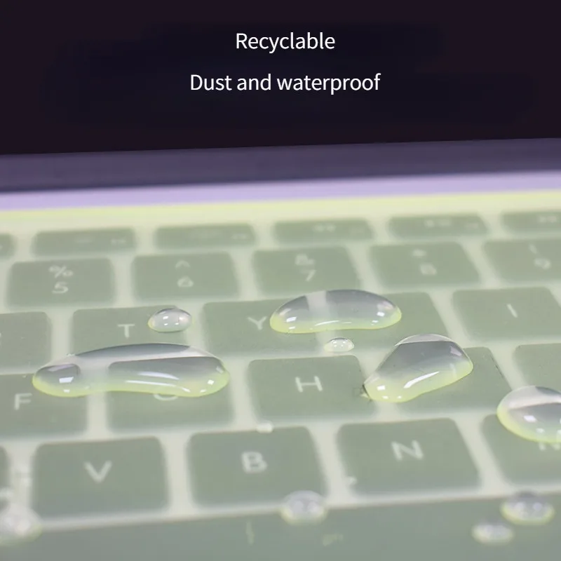 1 قطعة حامي لوحة مفاتيح الكمبيوتر المحمول العالمي 12-17 بوصة غطاء لوحة المفاتيح السيليكون