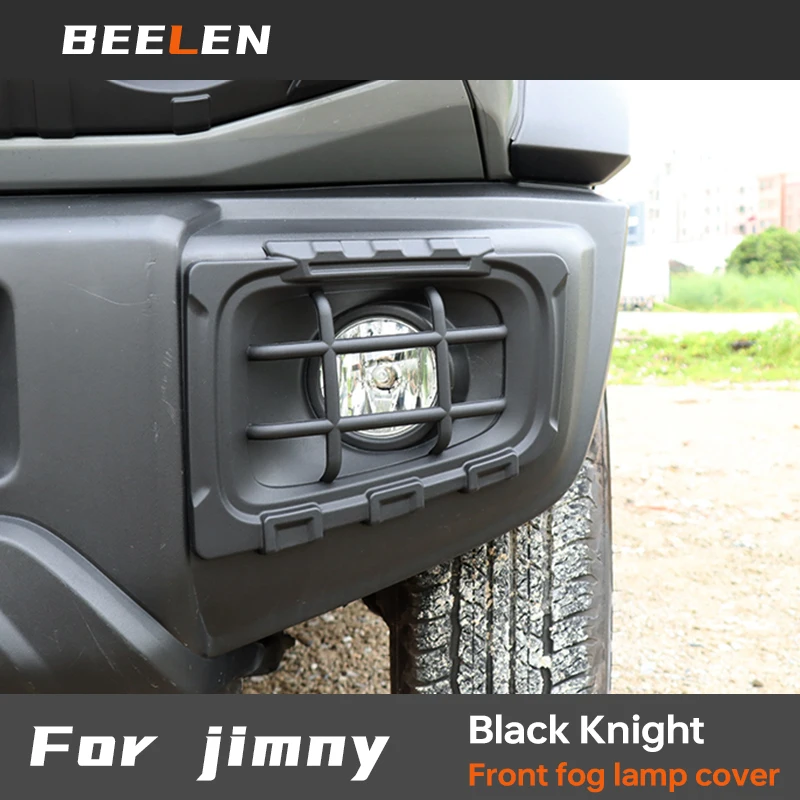 2PCS Lamp Hoods For Suzuki Jimny JB64 Sierra JB74W 2019 2023 Car Front Fog Light Lamp Decoration Cover Stickers  Accessories