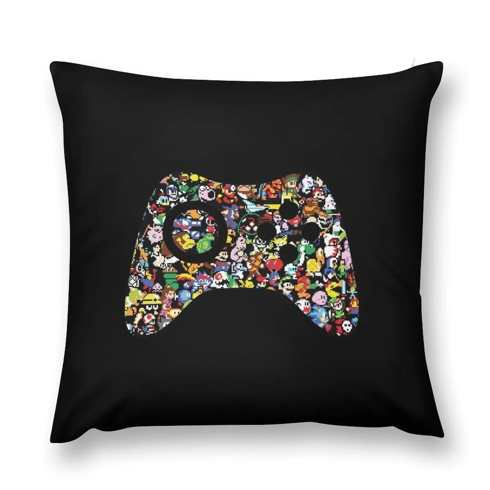 Controller Collage Throw Pillow Bed pillowcases Sofa Cushion Cover Decorative pillow case christmas ornaments 2025 pillow