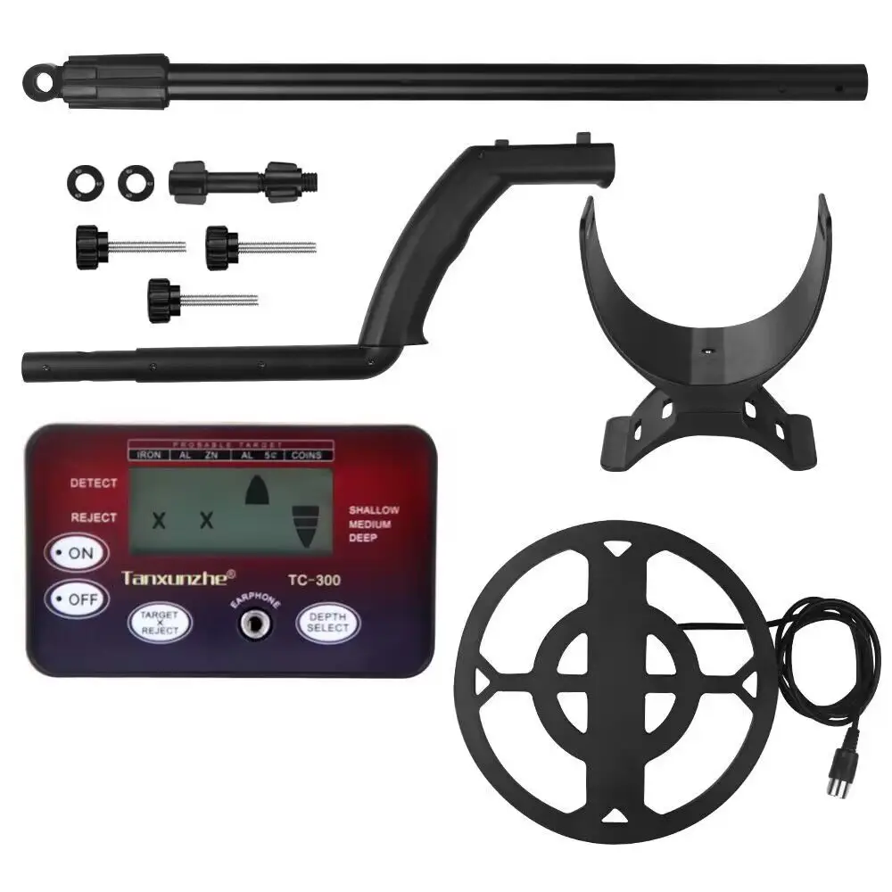 Hot Sell Metal Detector TC300 TC 200 Underground Detectors Pinpointer Treasure Hunter Gold Depth Digger