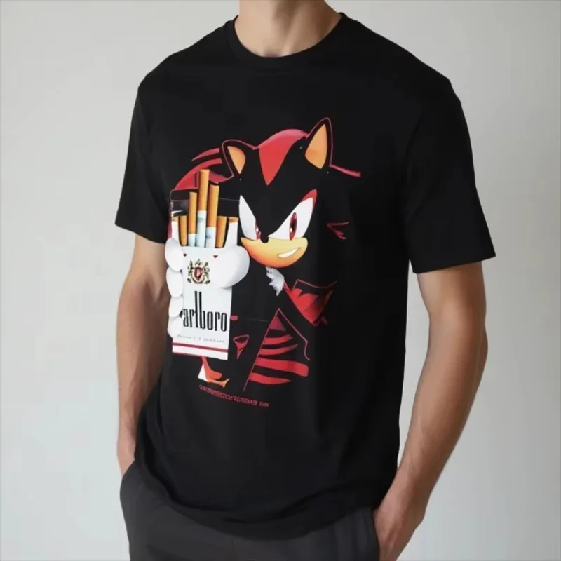 Ultimate Power Sonic Adventure t Shirt Unisex Vintage Graphic Tees Gothic Grunge Y2k Emo Scene Amity Affliction Style Clothes