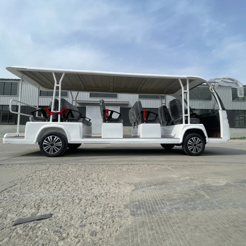 

Electric Minibus City Reception Car Manufacturer Wholesale Sightseeing Car 11 14-Seater Passenger Tourist Bus With Factory Price