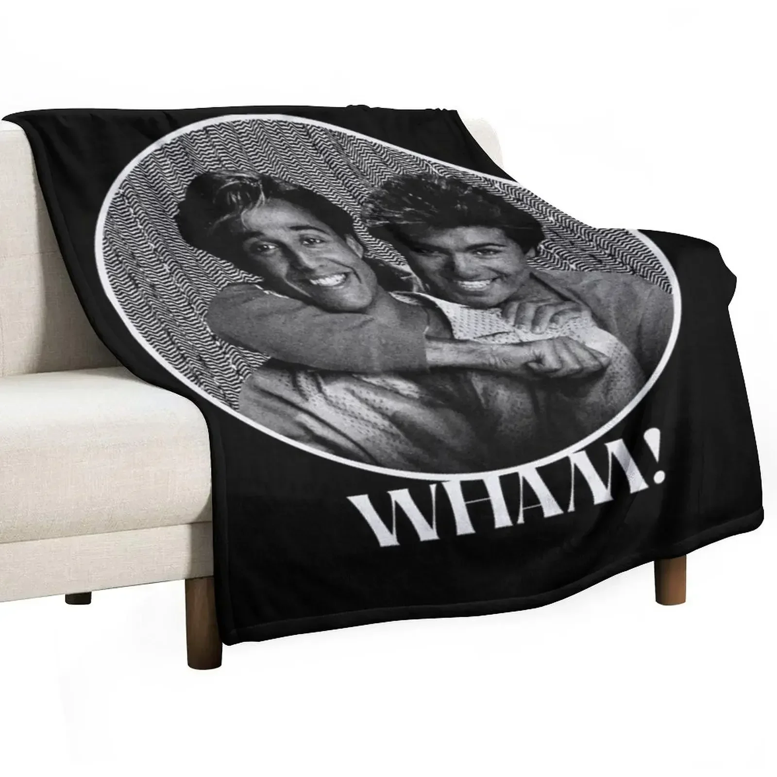 WHAM! Vintage - White ver. Throw Blanket Luxury Designer Loose Flannels Blankets